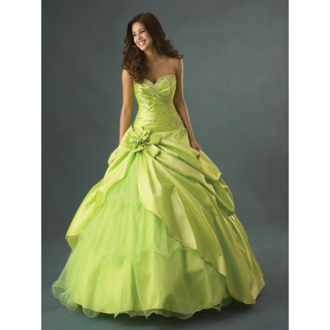 green ball prom gowns uk